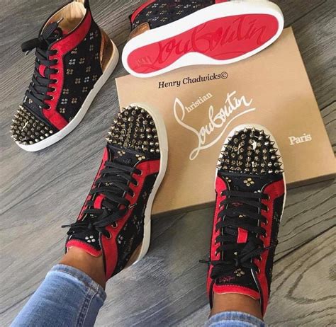 louis vuitton red bottom women's sneakers|louboutin red bottom shoes women.